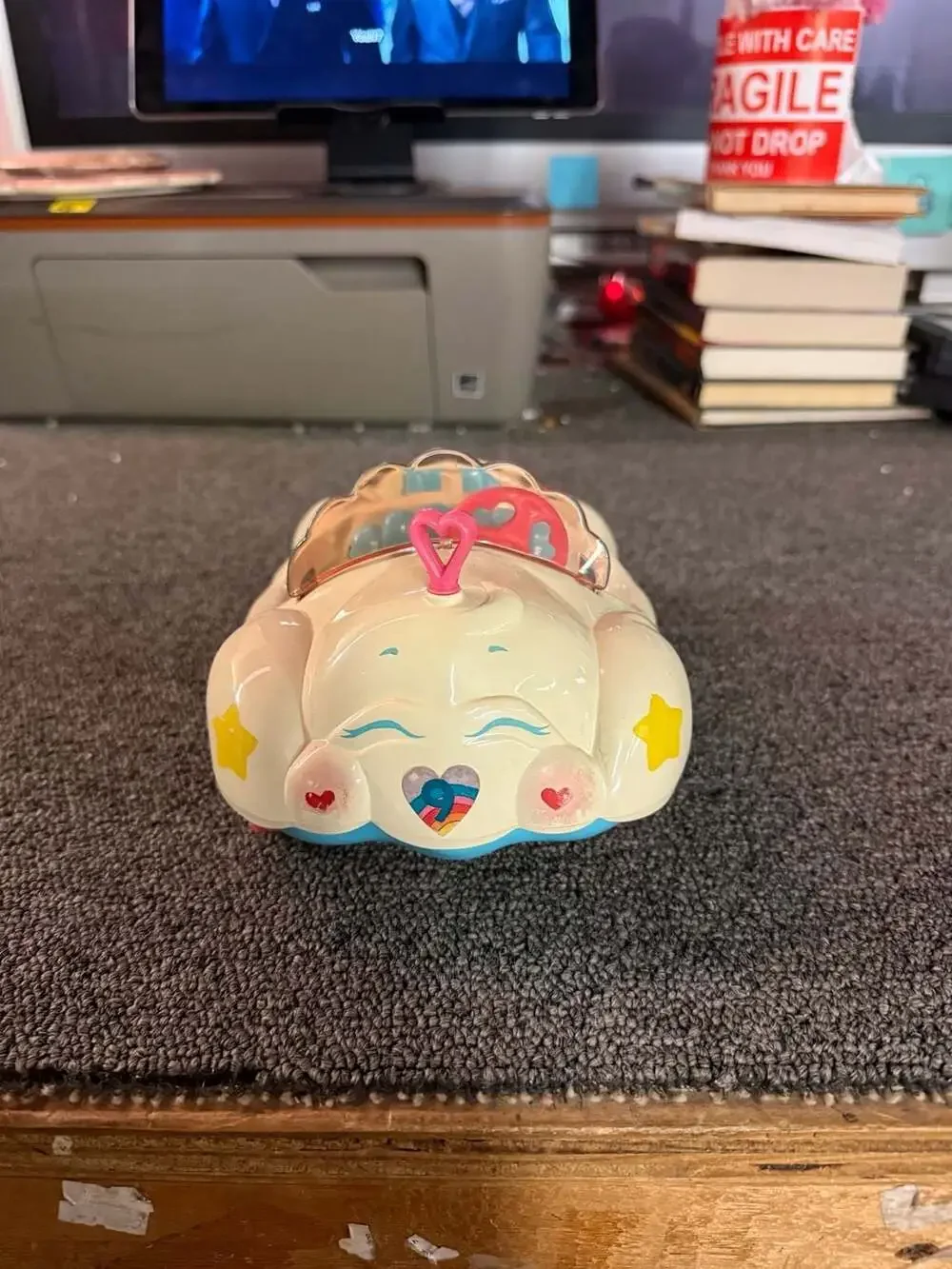 Vintage 1983 Care Bears Cloud Car